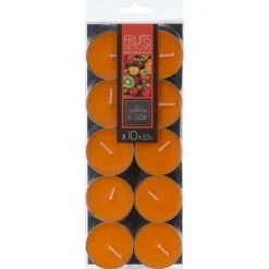Atmosphera Geurtheelichtjes - 10x stuks - Exotisch Fruit geur