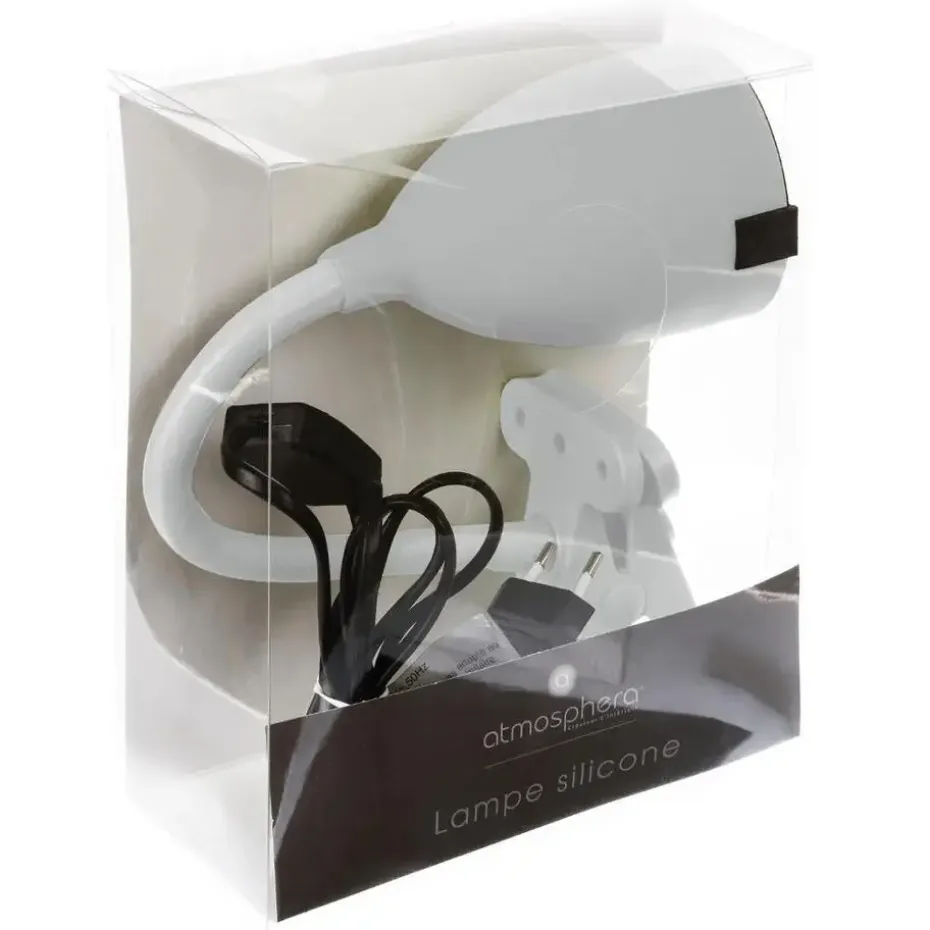 Atmosphera Klem bureaulampje - Design Light Classic - wit - 43 cm