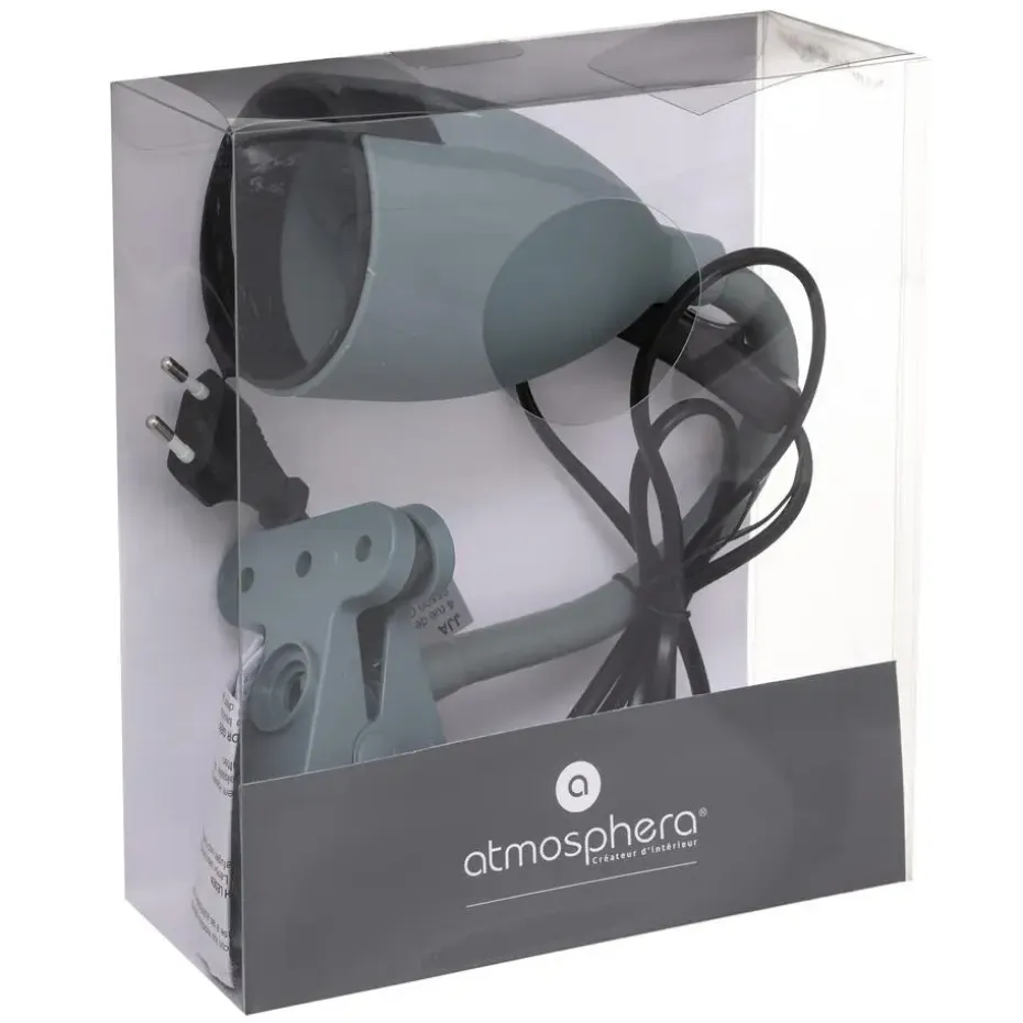 Atmosphera Klem bureaulampje - Design Light Classic - jade groen