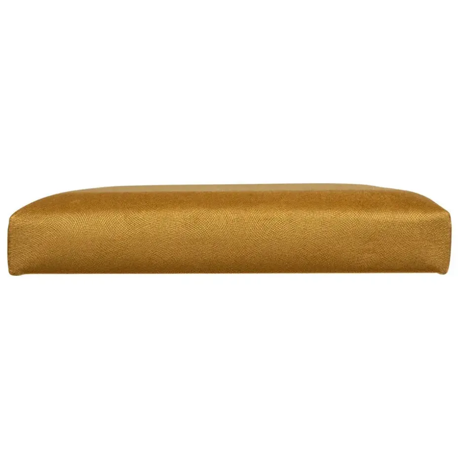 Atmosphera Poef/hocker - Opvouwbaar - Okergeel - 76 x 38 x 38 cm
