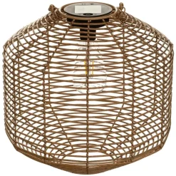 Atmosphera solar lantaarn - rotan - 30 x 30 cm