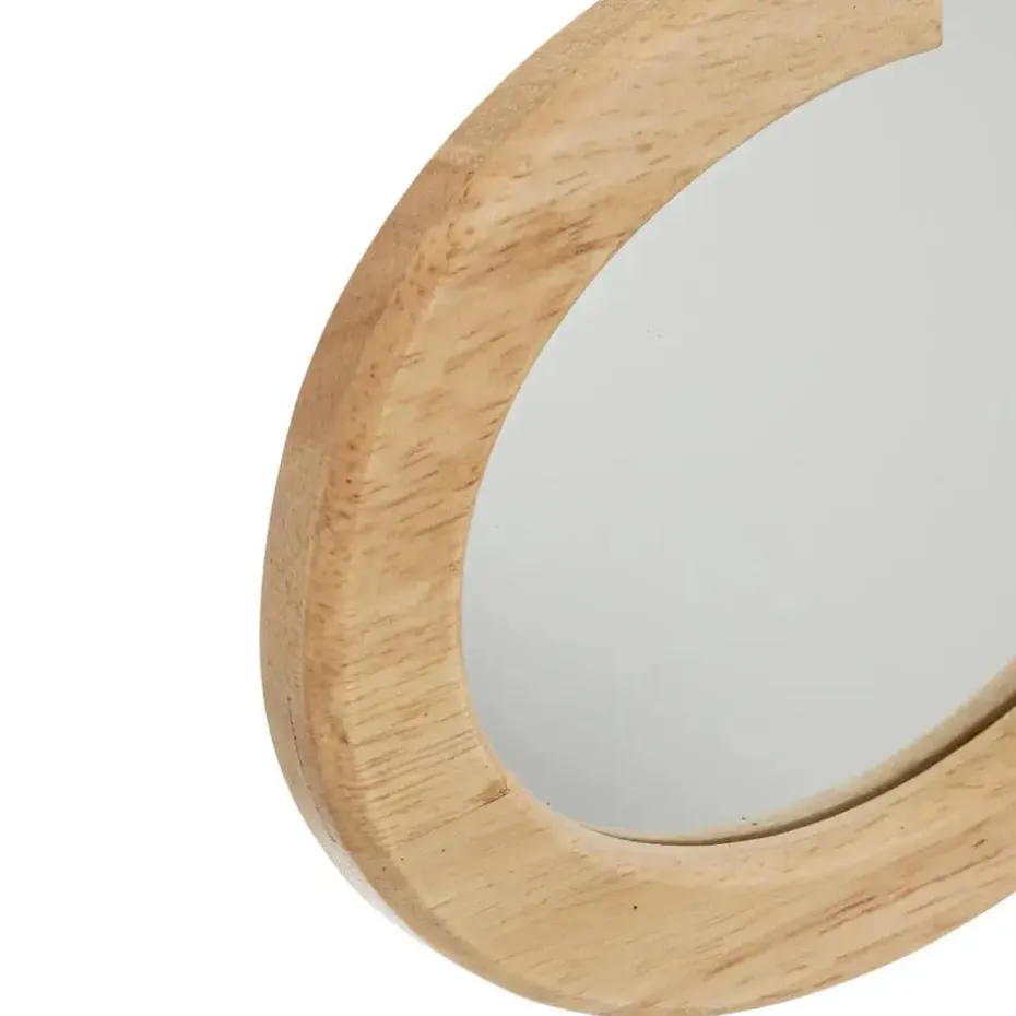 Atmosphera Spiegel/wandspiegel - wolk - 40 x 36cm - mdf hout/glas