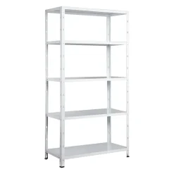 Avasco Stellingkast Metaal - Opbergrek Solid 60 - 170x72,5x30 - wit