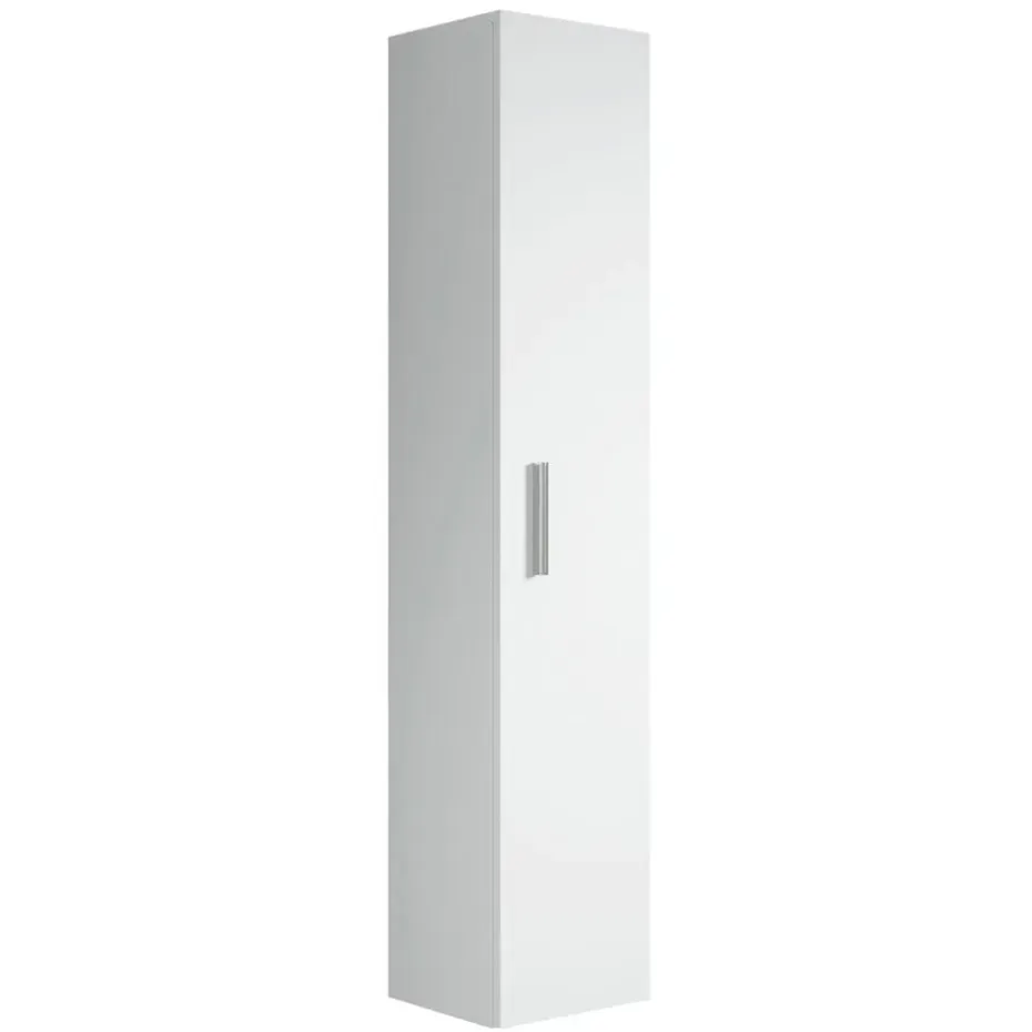 Badplaats Badkamerkast Pluto 30 x 30 x 150 cm - Wit - Hangende Badkamerkasten