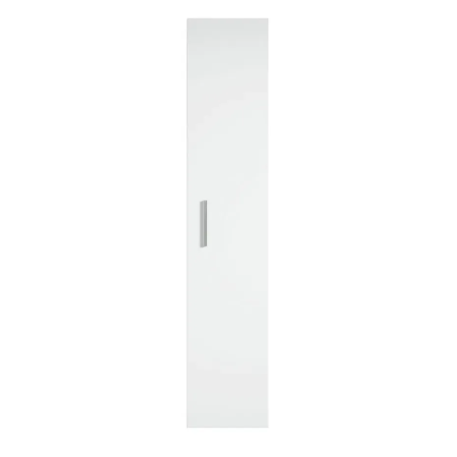 Badplaats Badkamerkast Pluto 30 x 30 x 150 cm - Wit - Hangende Badkamerkasten