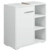 Badplaats Wastafel Onderkast Neptunus 60 x 28 x 60 cm - Wit - Badkamerkast –