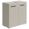 Badplaats Wastafel Onderkast Jupiter 60 x 30 x 60 cm - Beige - Badkamerkast –