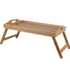 Bambou & Co Ontbijt op bed/tafeltje/dienblad op pootjes - 53x33x21 cm