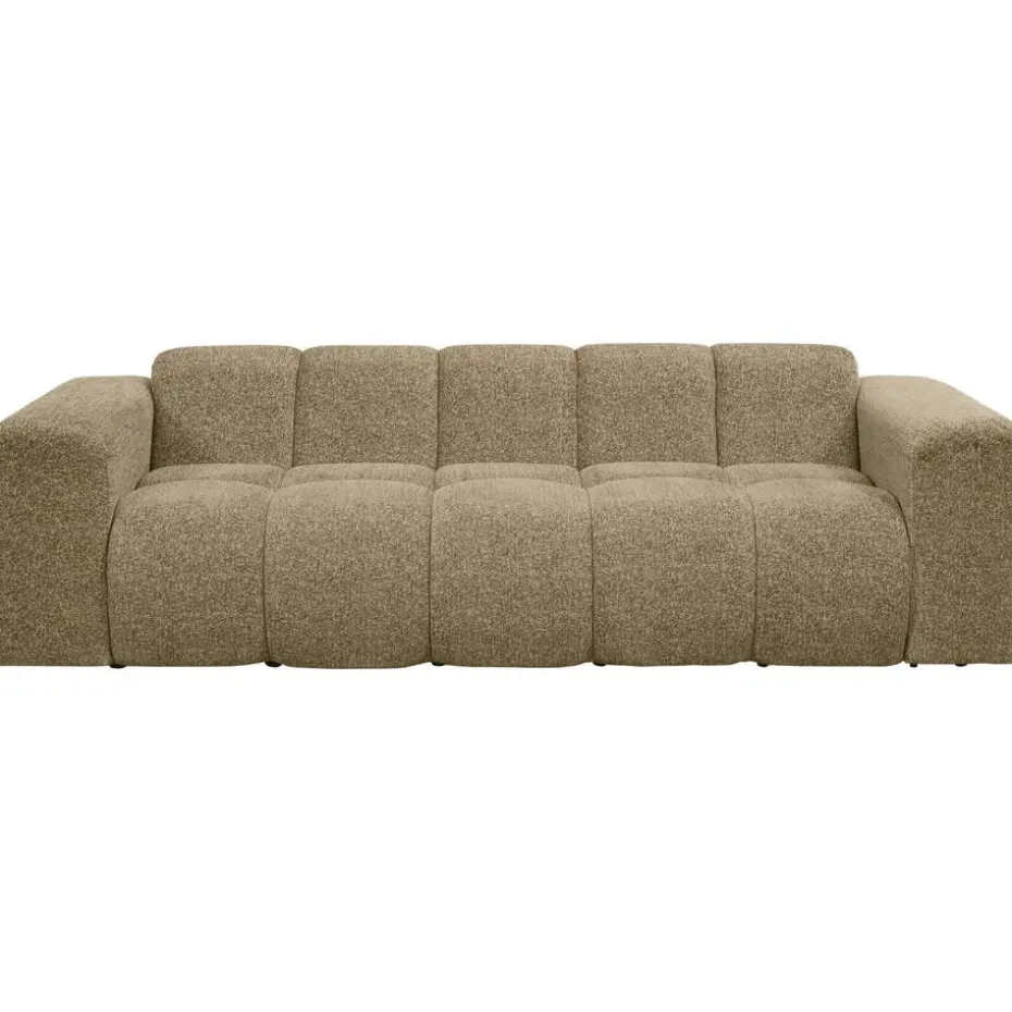 Bank Beau 3-zits - stof Raven - taupe