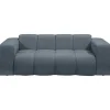 Bank Beau 2-zits - stof Raven - donkerblauw