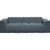 Bank Beau 3-zits - stof Raven - donkerblauw