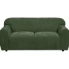 Bank Bibi 2-zits - stof Glory - groen