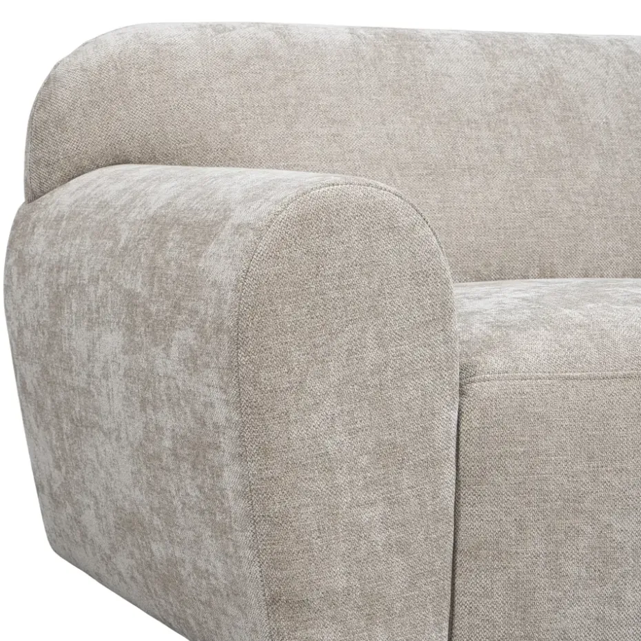Bank Bibi 2-zits - stof Glory - beige