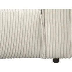 Bank Brooklyn met chaise longue links - Soop - crème
