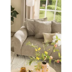 Bank Elsa met chaise longue rechts - taupe