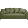 Bank Elsa 3-zits - stof Anthology - groen