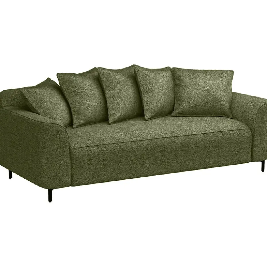 Bank Elsa 3-zits - stof Anthology - groen