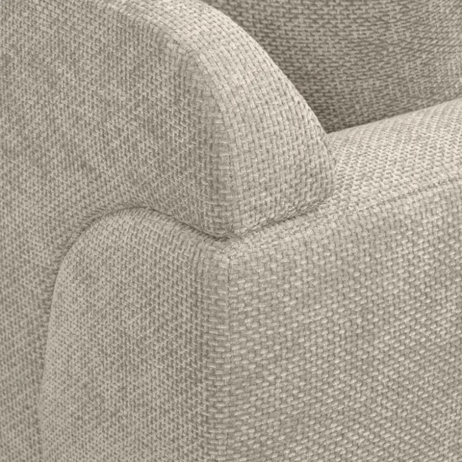 Bank Elsa 2-zits - stof Eden - beige