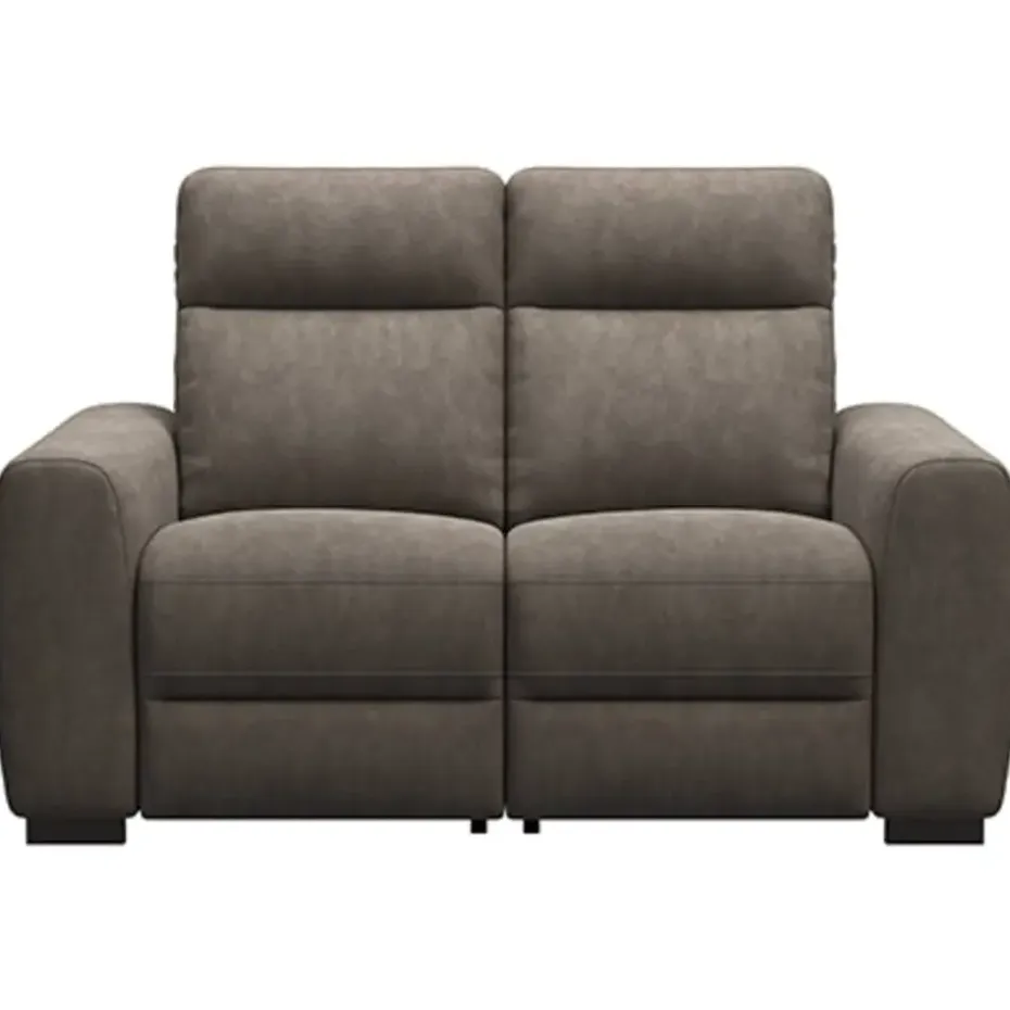 Bank James 2-zits - stof Billy Joe - grijs