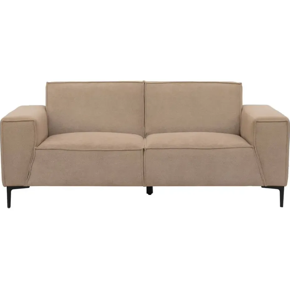 Bank Romy - 2-zits - stof curio - beige