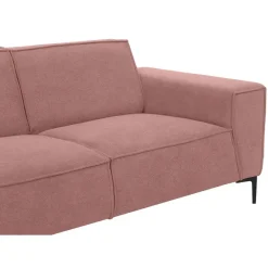 Bank Romy 2-zits - stof Curio - roze