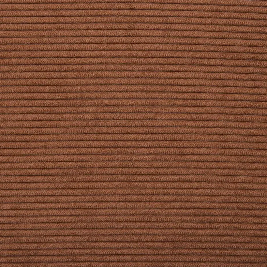 Bank Siem 2,5-zits - ribstof Fjord - terracotta