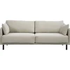 Bank Siem 3-zits - ribstof Fjord - beige
