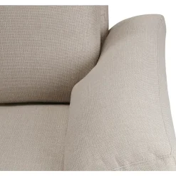 Bank Tom met chaise longue rechts - Basel - beige