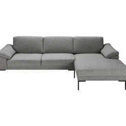 Bank Tom met chaise longue rechts - Monza - grijs