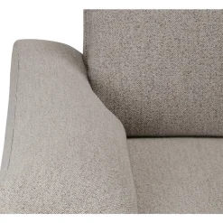 Bank Tom met chaise longue links - Java - beige
