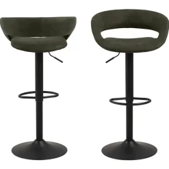 Barkruk Faber - olijfgroen (2 stuks)