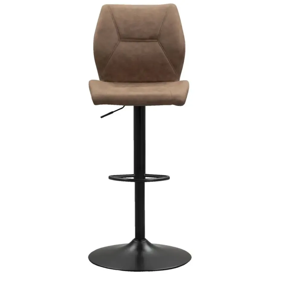 Barkruk Jesse - verstelbaar - cognac