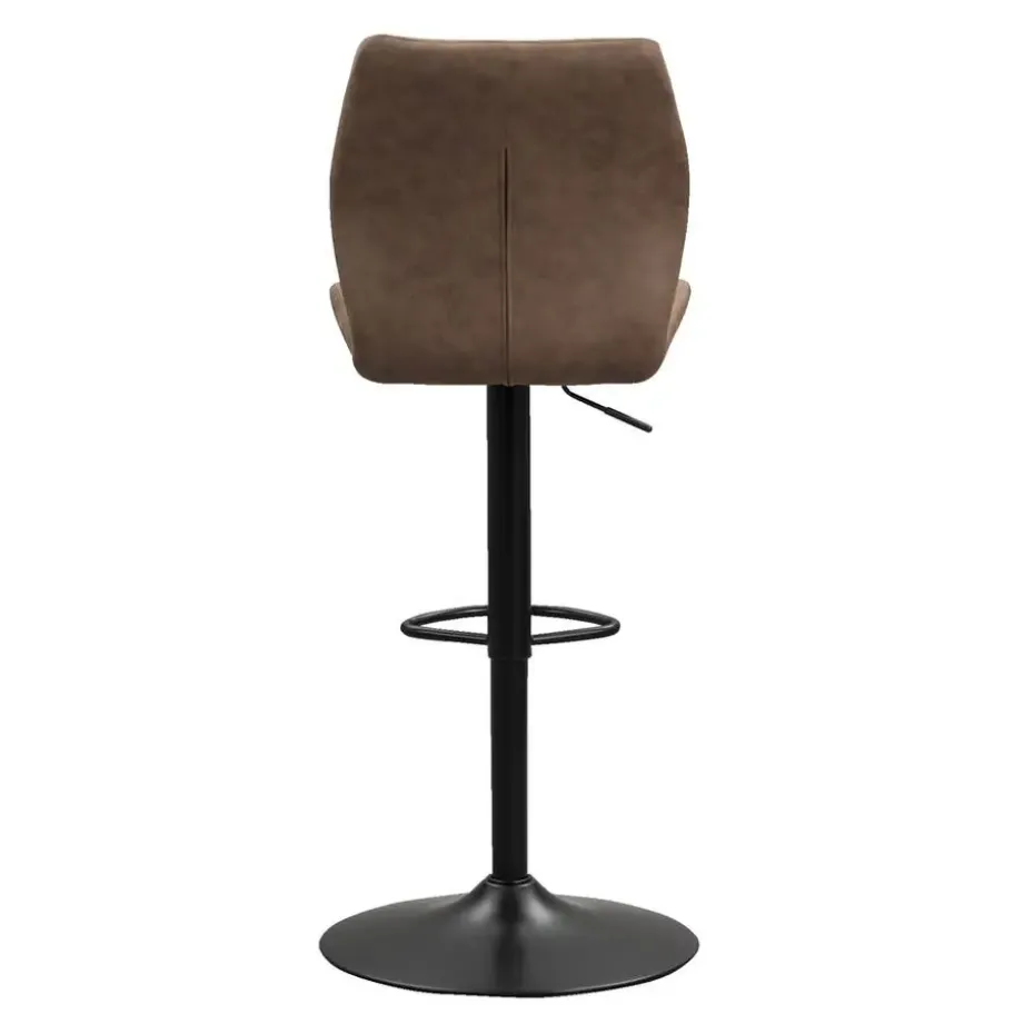 Barkruk Jesse - verstelbaar - cognac