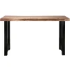 Bartafel Boomstam Acaciahout - Naturel - Rechthoek - 150cm