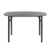 Bartafel Keramieklook - 140x75x92cm - Deens Ovaal