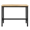 Bartafel Kyan - zwart/naturel - 105x137x67 cm