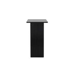 Bartafel Zwart Hout - 120x60x105cm - Vail