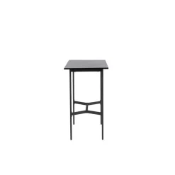 Bartafel Zwart Hout - 120x60x105cm - Rax