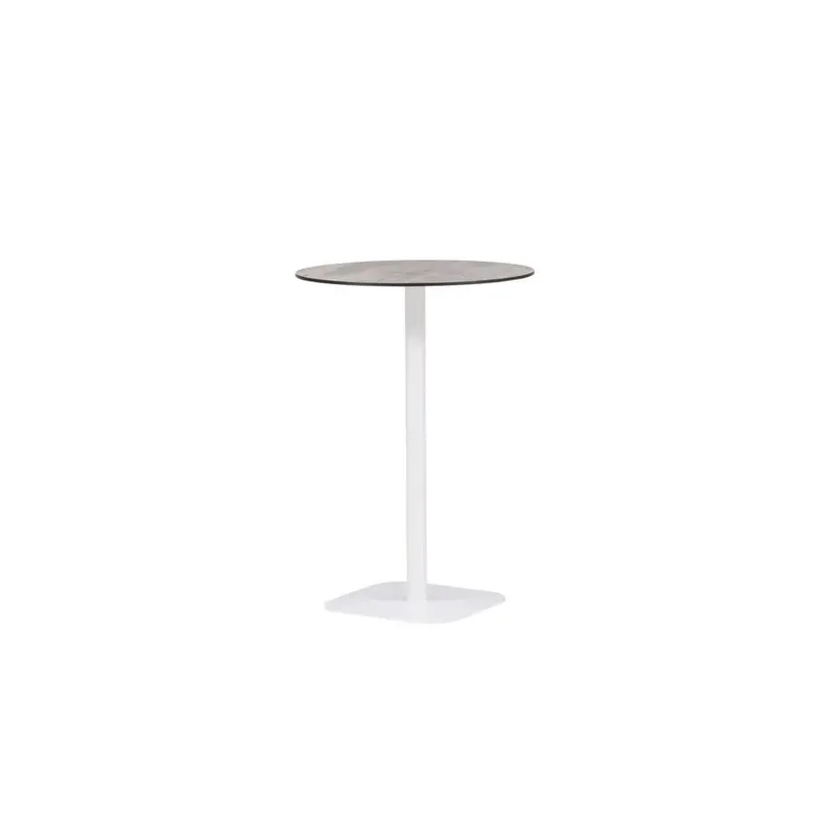 Bartafel Zwart Kunststof - 70x70x100cm - Milano