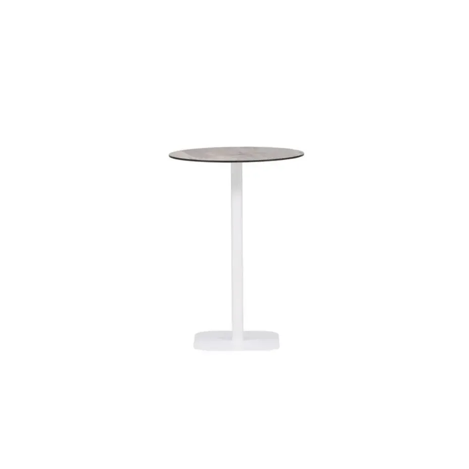 Bartafel Zwart Kunststof - 70x70x100cm - Milano