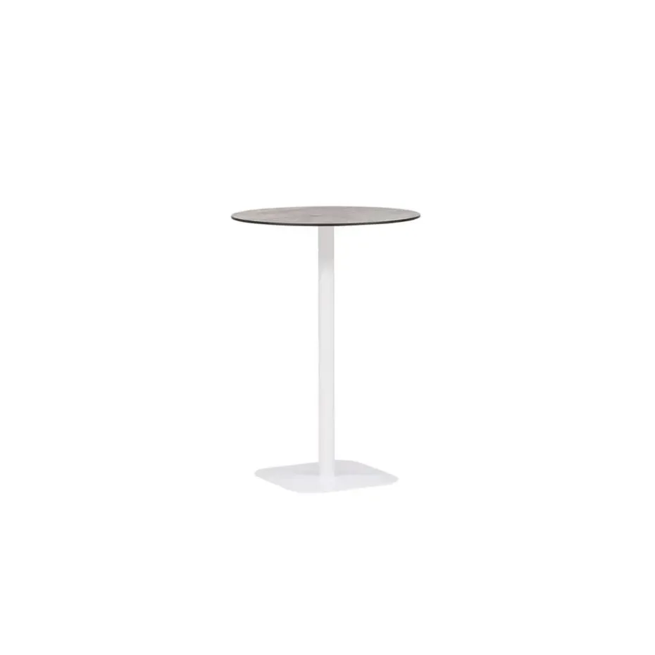 Bartafel Zwart Kunststof - 70x70x100cm - Milano
