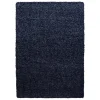 Basic Shaggy vloerkleed Donker Blauw Hoogpolig - 160x230 CM