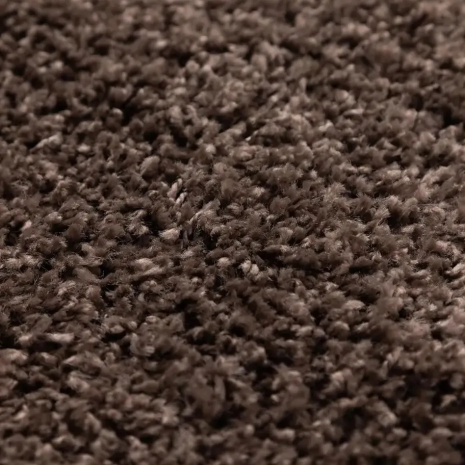 Basic Shaggy vloerkleed Taupe Hoogpolig - 160x230 CM