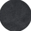 Basics Effen Rond Vloerkleed Grijs Laagpolig - 160 CM ROND