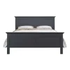 Bed Amber - antraciet - 140x200 cm
