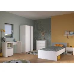 Bed Bobby - wit - 90x200 cm