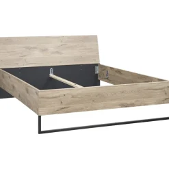 Bed Dex - eikenkleur - 140x200 cm