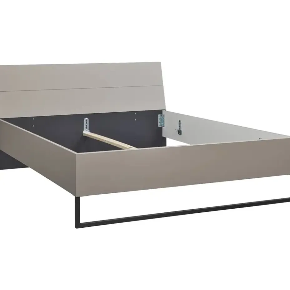 Bed Dex - greige - 180x200 cm