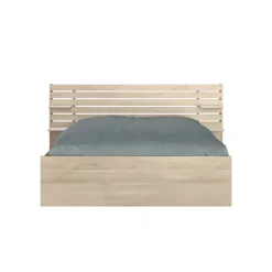 Bed Evi - eikenkleur - 160x200 cm