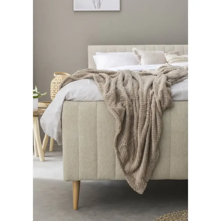 Bed Lieke - ecru - 140x200 cm